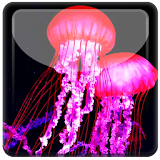 Neon Jellyfish Sea Live WP icon