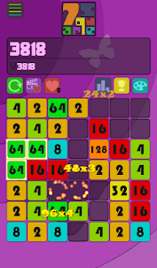 7 Square - Number Merge Puzzle