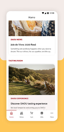 Android application DAOU+ screenshort
