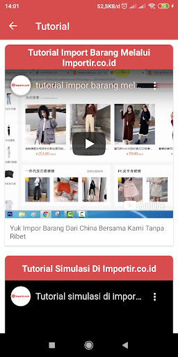 Android application TitipOrder screenshort