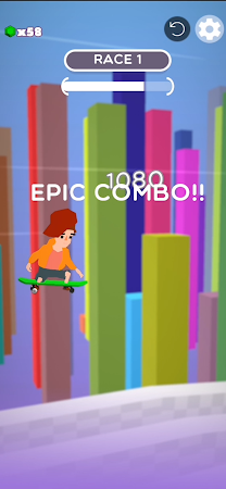 Game screenshot Skater Racing 3D mod apk