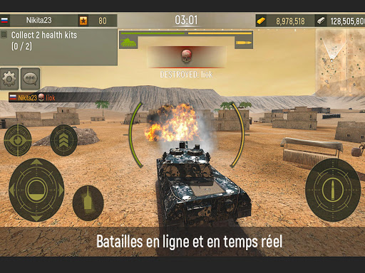 Code Triche Grand Tanks: Guerre de Tank  APK MOD (Astuce) 1