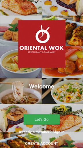 Android application Oriental Wok screenshort