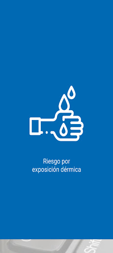 Android application Riesgo por exposición dérmica screenshort
