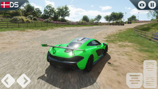 Fast McLaren P1 Track Driving