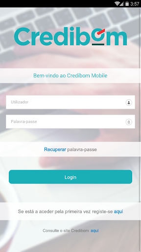 Android application myCredibom screenshort