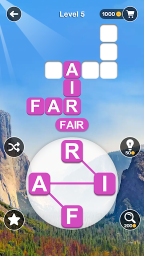 Android application World of Crosswords screenshort
