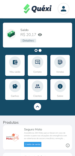 Android application Quéxi screenshort