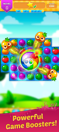 Android application Fruit link blast line connect screenshort