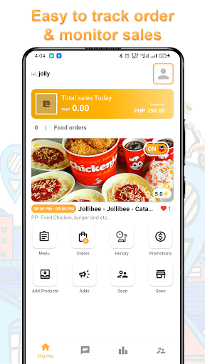 Android application PM Merchant screenshort