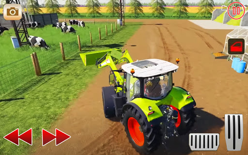 Village Land Modern Tractor And Bull Farm 1.01 screenshots 1