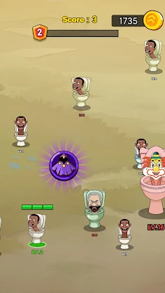 Toilet Monster Land - Screenshot 1