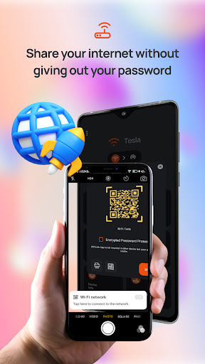 Android application WifiLink: Share WiFi screenshort