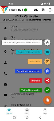 Progespi Mobile Screen 3