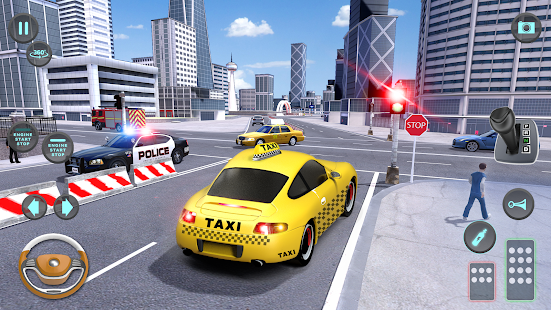 Скачать игру City Taxi Driving simulator: PVP Cab Games 2020 для Android бесплатно