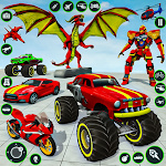 Monster Truck Robot Car Game