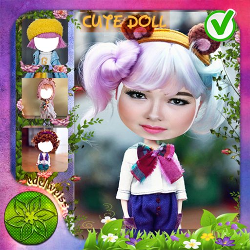 Cute Doll Photo Camera  Icon