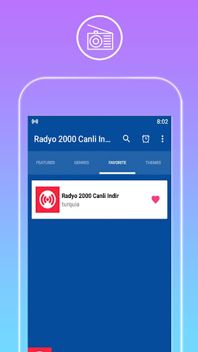 radyo 2000 canli indir App TR Screen 3