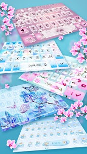 Orchid Flower Keyboard Theme For PC installation