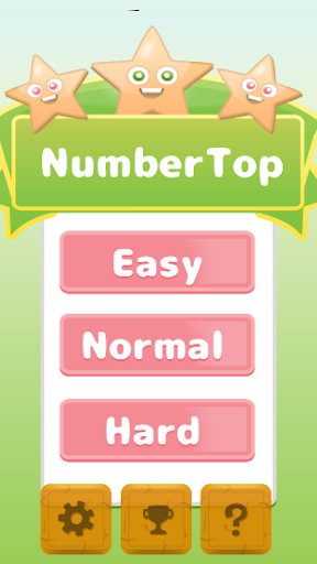 Android application OrderNumberTap -Brain Training screenshort