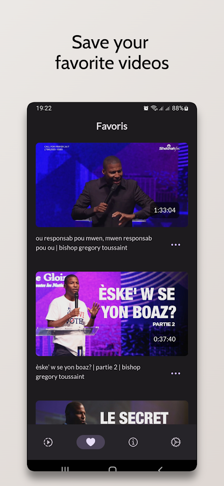 Pastor Gregory Toussaint Screen 3