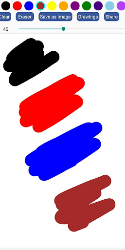 Android application Sketch Whiteboard screenshort