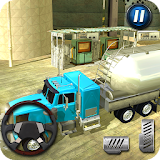Offroad Oil Cargo Truck Sim 3D icon