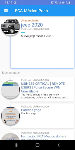 FCA Mexico Push Screen 3