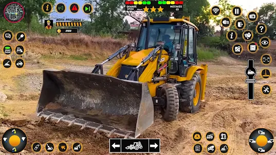 Real JCB Excavator Truck Games