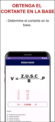 Sismo E-030 Screen 3