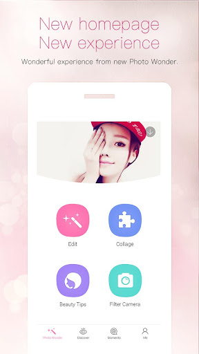 Android application PhotoWonder: Photo Editor screenshort