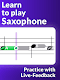 screenshot of Saxophone Lessons - tonestro