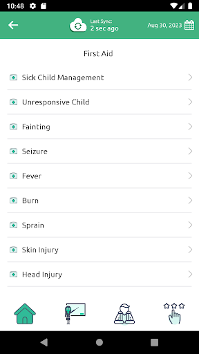 Android application Waliku Class Nigeria screenshort