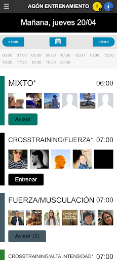 AGÓN ENTRENAMIENTO Screen 2