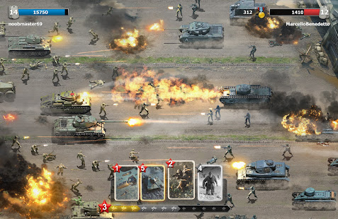 Code Triche Heroes of War:Stratégie guerre APK MOD Astuce 1
