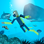 Cover Image of Télécharger Underwater Ragdoll People Playground 3D 0.1 APK