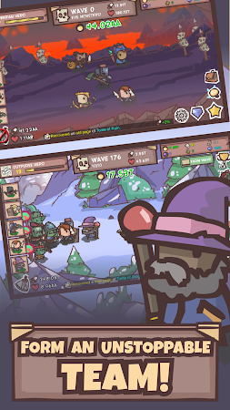 Game screenshot Idle Hero Defense - Fantasy De apk download