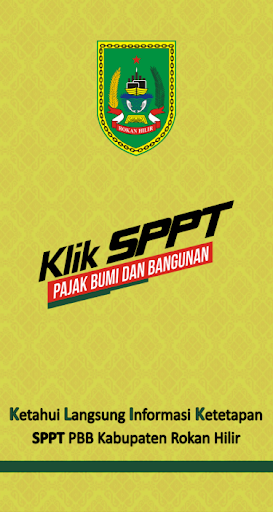 Android application KlikSPPT Kab. Rokan Hilir screenshort