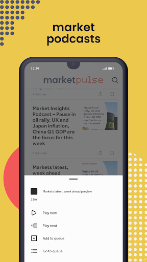 Screenshot of OANDA MarketPulse