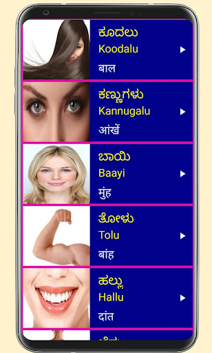 Learn Kannada From Hindi Pro Screen 3