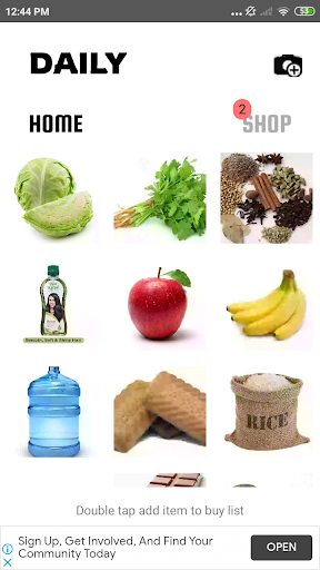 Android application Daily - To Do , Grocery - Re screenshort