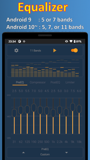 GlycoV Equalizer - Bass & 3D Screen 2