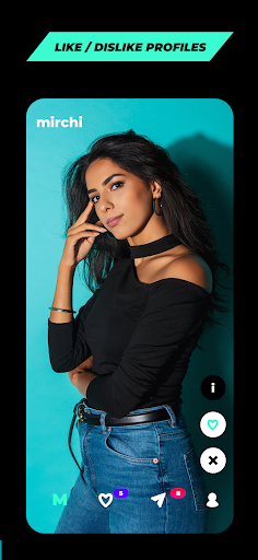Android application Mirchi - South Asian Dating screenshort