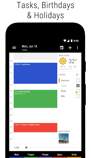 Business Calendar 2 Pro ・ Agenda, planificador y widgets