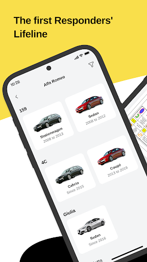 Android application Euro RESCUE screenshort