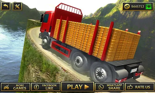 Uphill Gold Transporter 트럭 운전