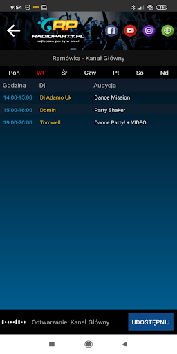 Radioparty.pl - muzyka klubowa Screen 3