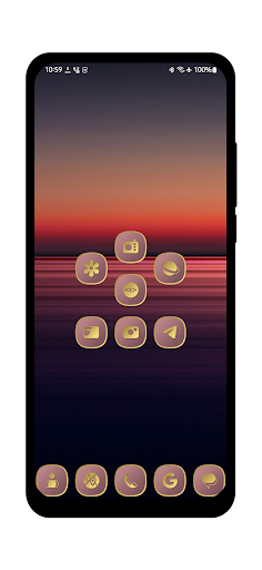 Screenshot of Royal Red Icon Pack