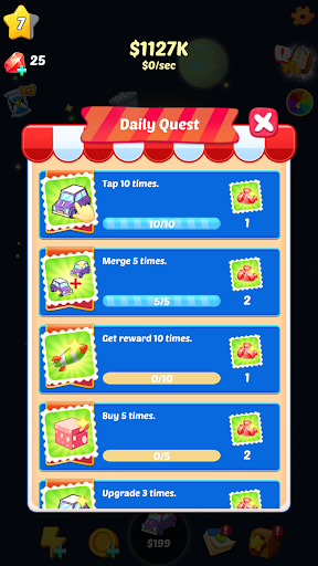 Merge Car: World Tycoon Screen 2