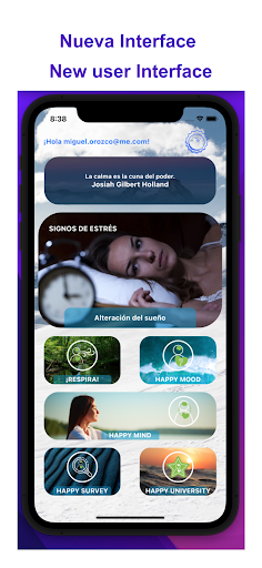 Android application Happbell screenshort